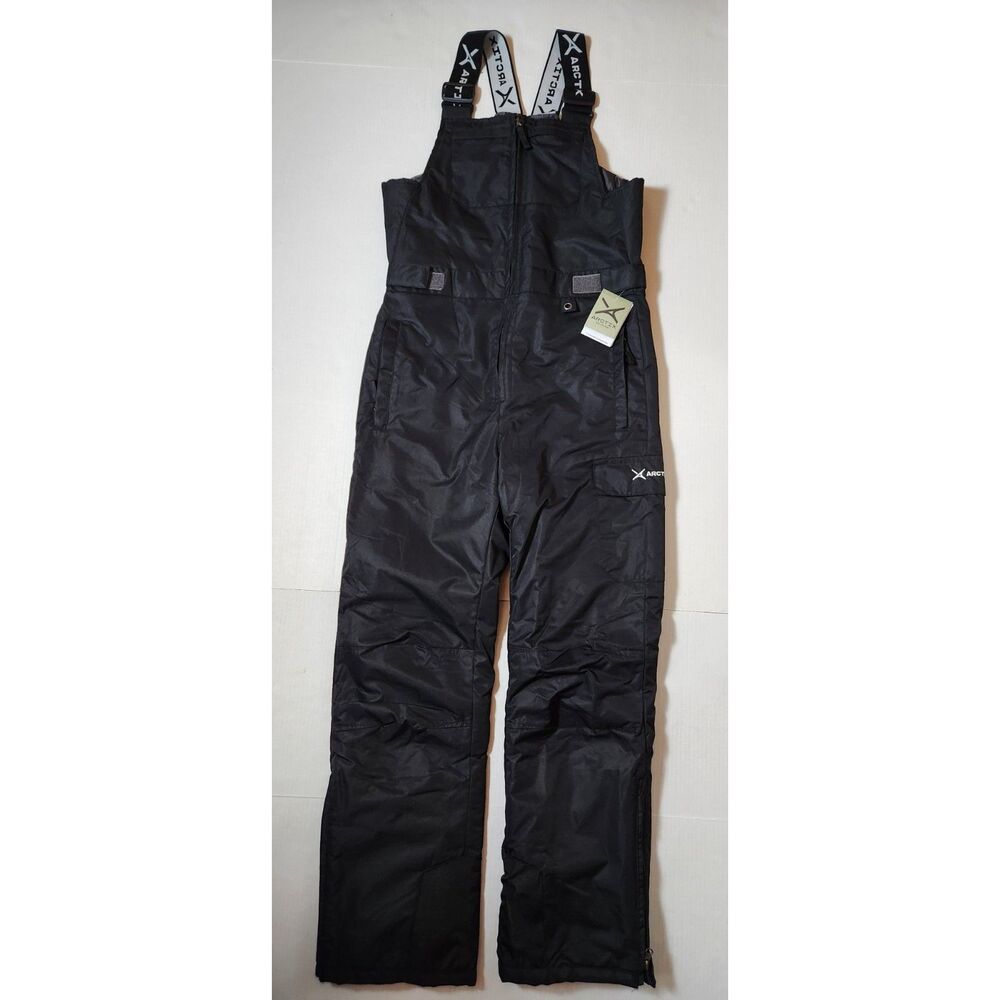 Arctix Men’s Avalanche Insulated Bib Overalls Medium Black